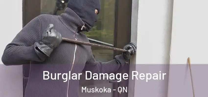  Burglar Damage Repair Muskoka - ON